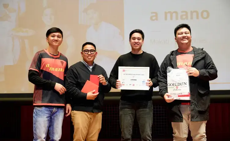 a mano Awarded 12th Best Pizza in Asia-Pacific 2024